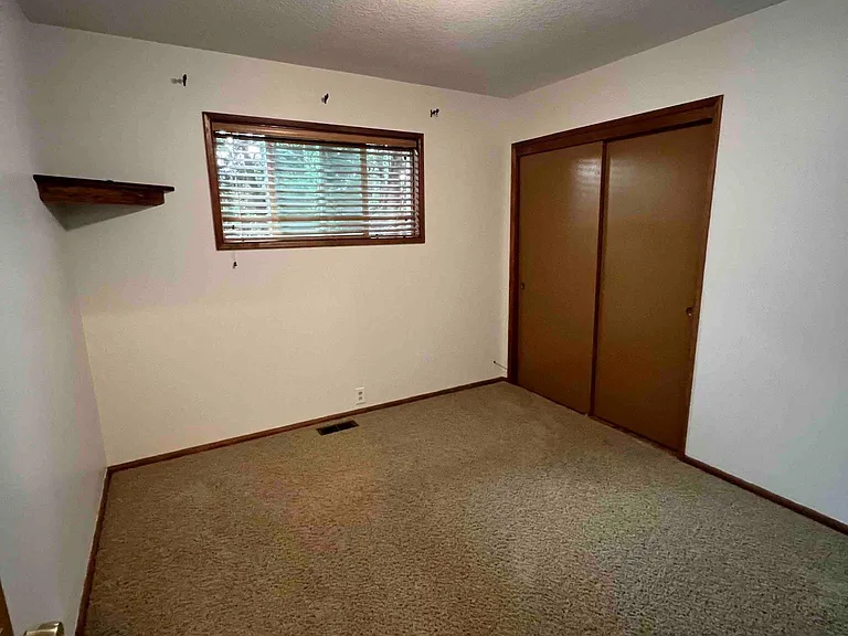 First floor bedroom (laundry chute located in closet!)