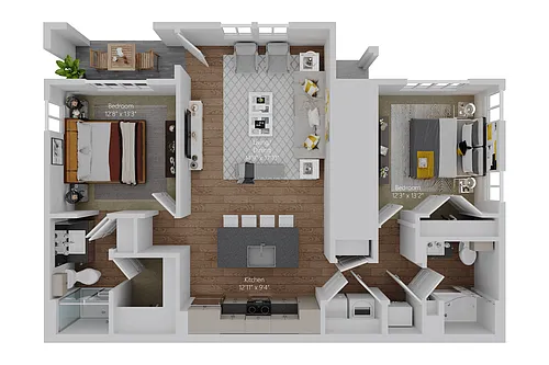 Floor plan The Retreat (Select B2L)
