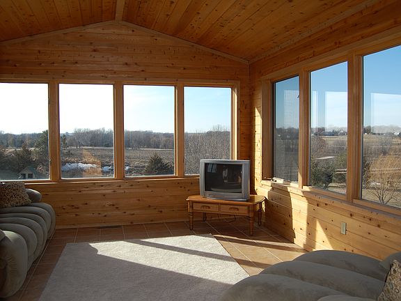 Sunny 4 season porch