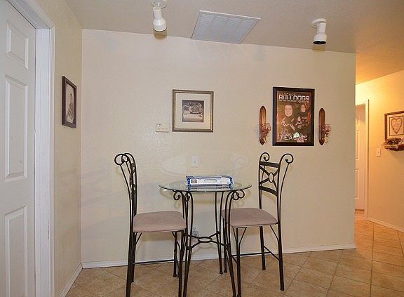 Spacious living area
