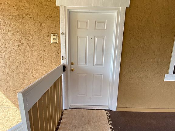 Front door, top level