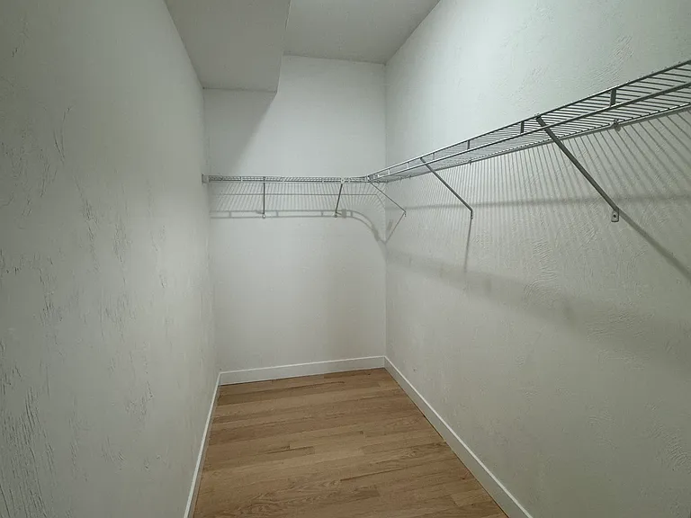 Master bedroom closet.