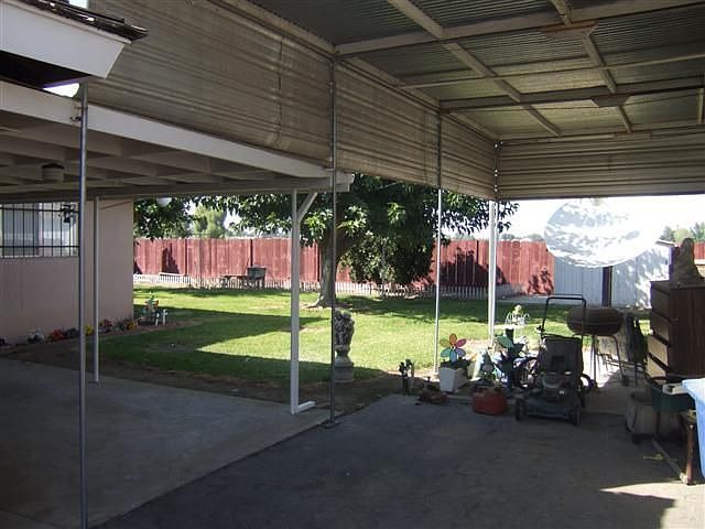 Backyard view w/RV Parking