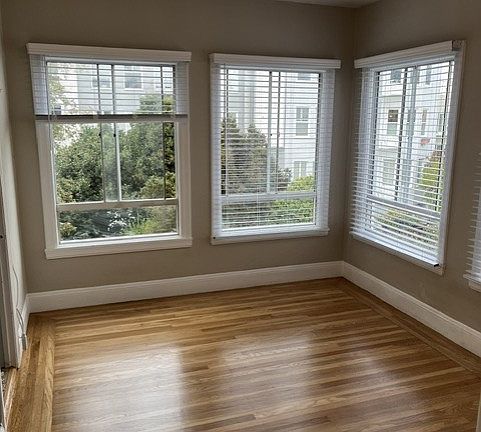 Dining Room With View Of Backyard