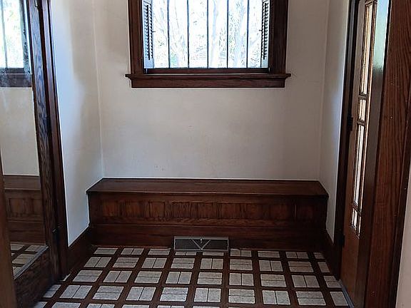 Entryway with large closet.