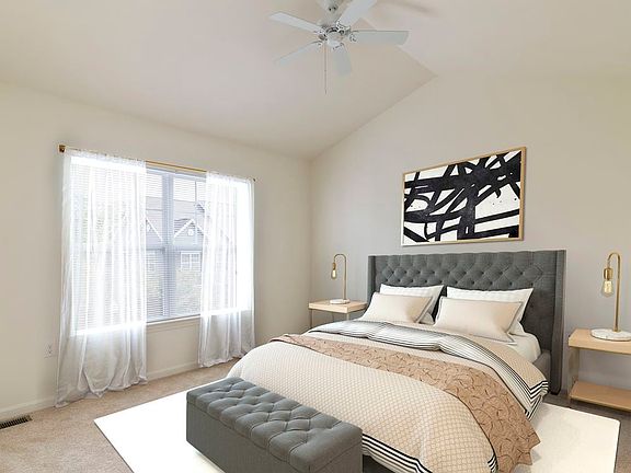 Renovated Package II bedroom with carpet