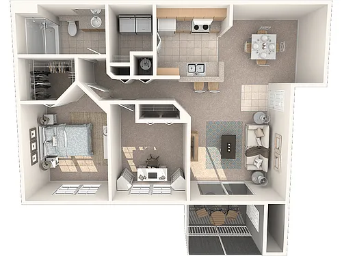 Floor plan Myers