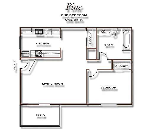 Floor plan Pine