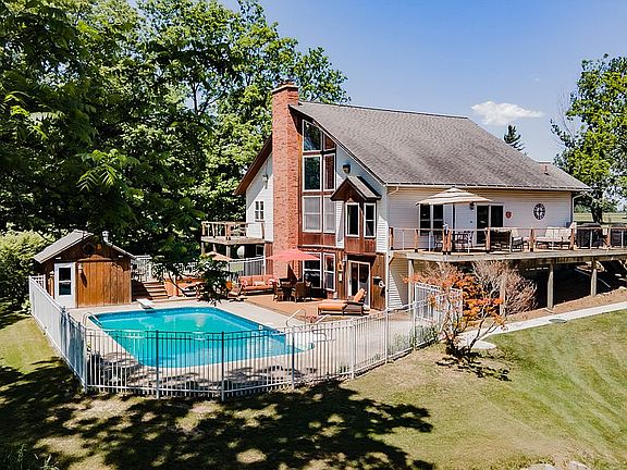 East Side and Rear Pool