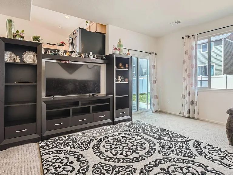 Lower living space/Entertainment Room