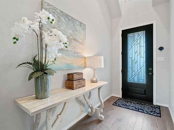 Another view of the entry and front door.