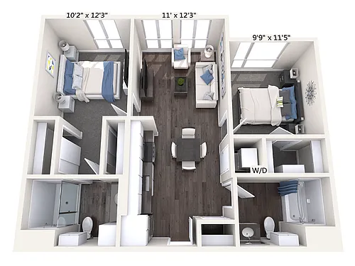 Floor plan B1_853