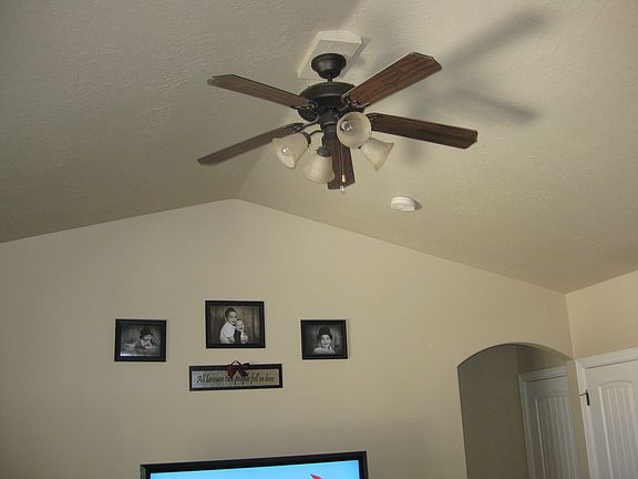 Fan in the family room