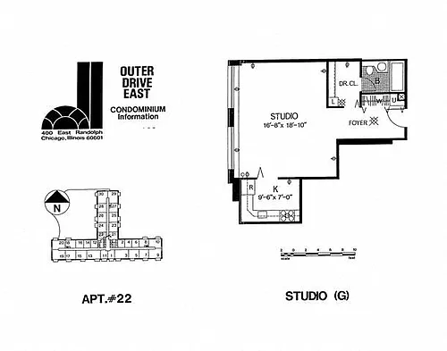 Floor plan Tier 22
