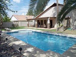 Backyard and Pool