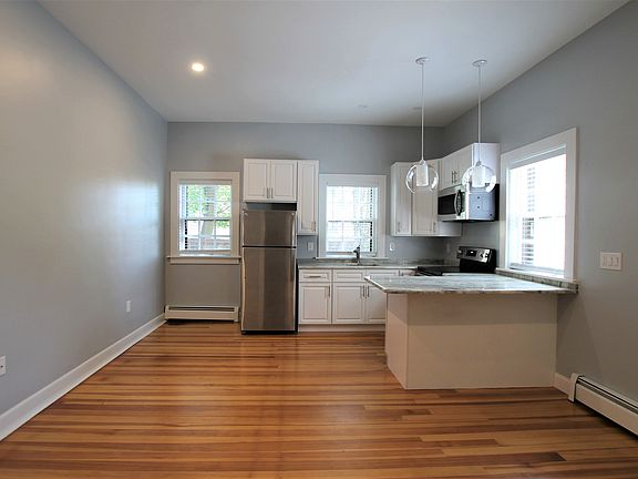 Kitchen view from living area.