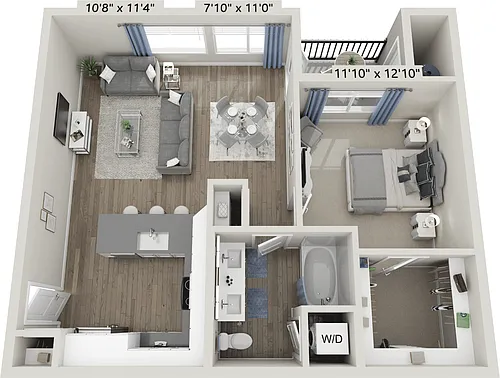 Floor plan A5 Daybreak