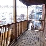 private porch off kitchen