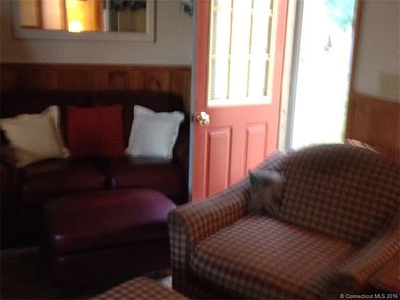 Door in family room to rear...