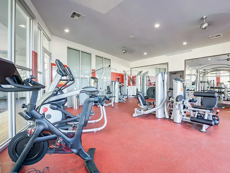 Gym is open 24/7 with fob access