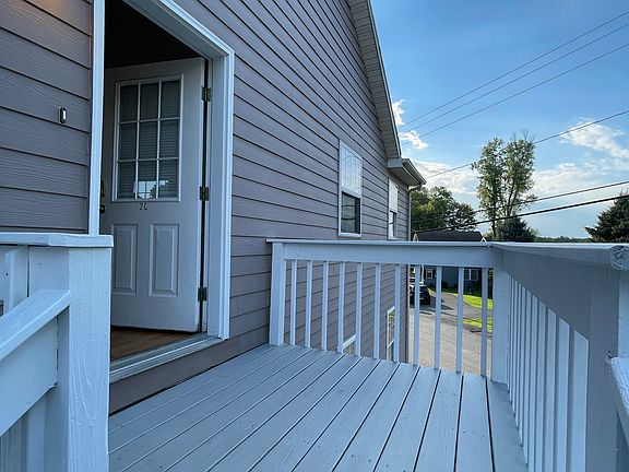 Welcome to your private porch, where you can sit outside and enjoy the fresh country air.