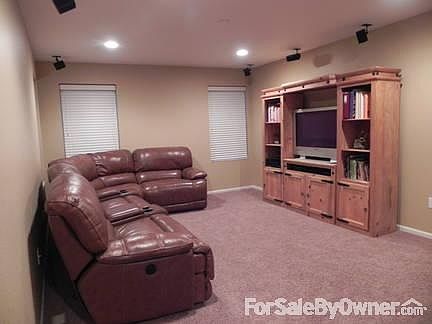 Bonus Room Pre-Wired for surround sound