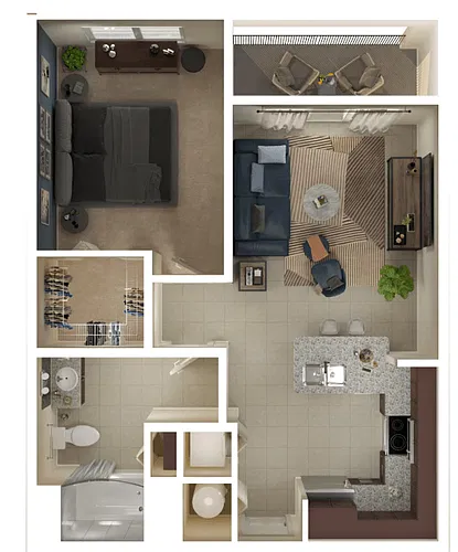 Floor plan A6