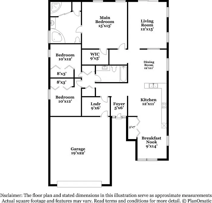 3 bed, 2.0 bath, 1810 sqft, $2,210 — Photo 2