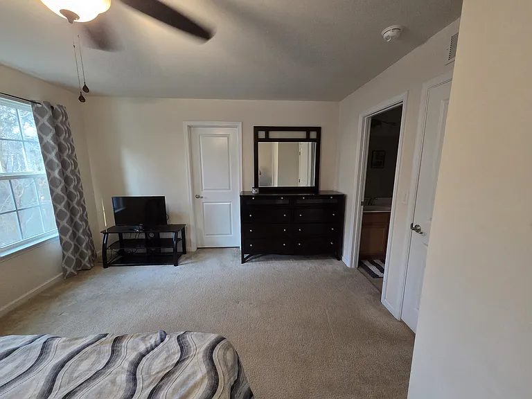 Second Bedroom dresser and TV