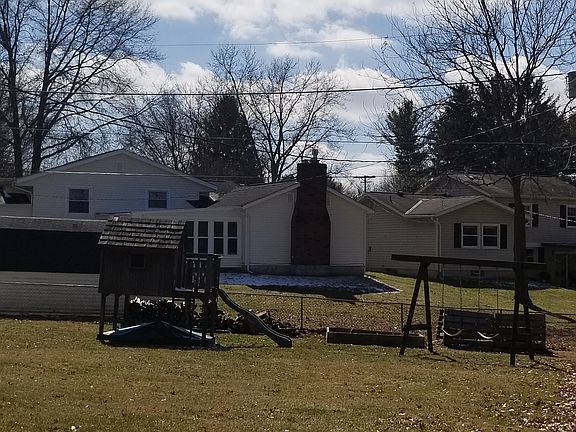 Backyard shed and playset
