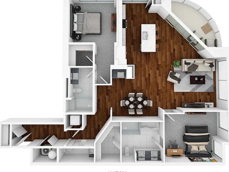 The Huntley Luxury Apartments — Photo 84