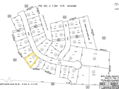 11235 Winding Way Lot 121, Clipper Mills, CA, 95930