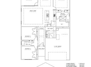 Merlin B Plan, The Reserve in Portland, Portland, TX 78374