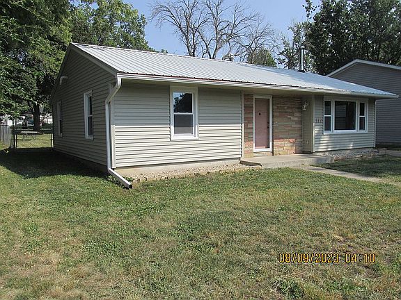New front storm door&gutters