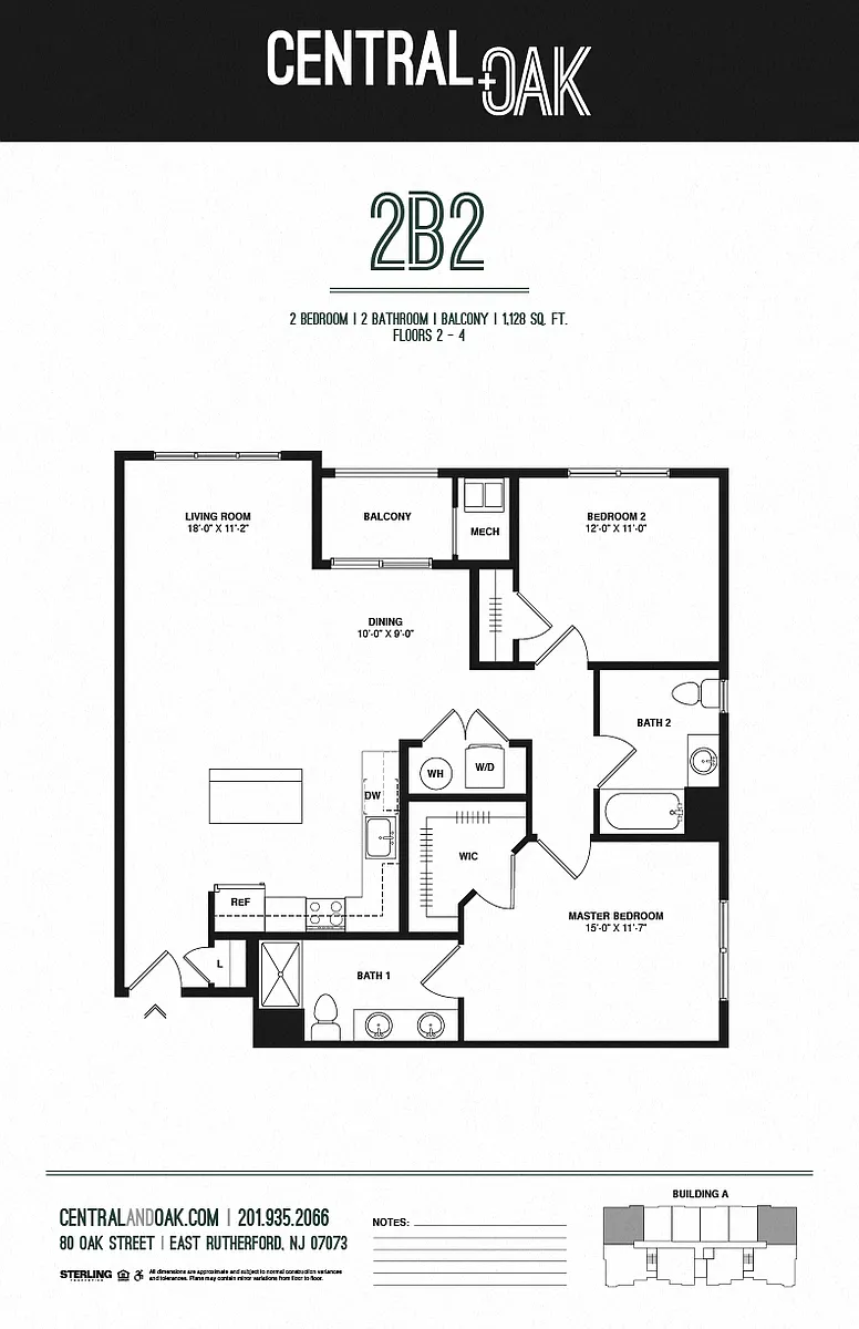 Floor plan 2 Bedroom 2 Bathroom Apartment Home