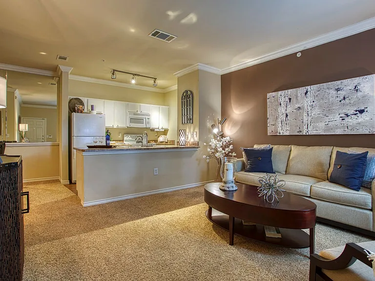 The Park at Braun Station Model Living Room