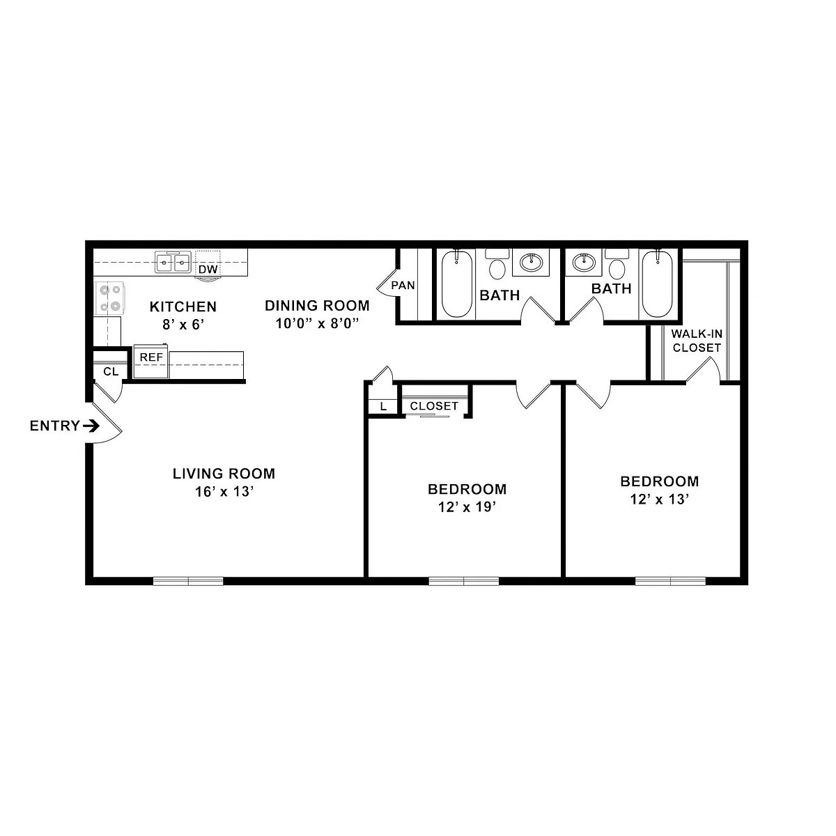 Floor plan B2 Classic