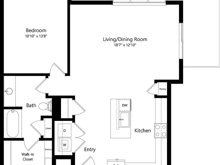 1D floor plan Alta Rise