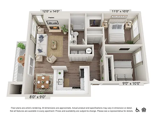 Floor plan B1
