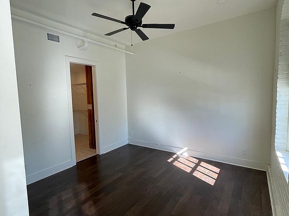 Bedroom and entry to bath / closet area