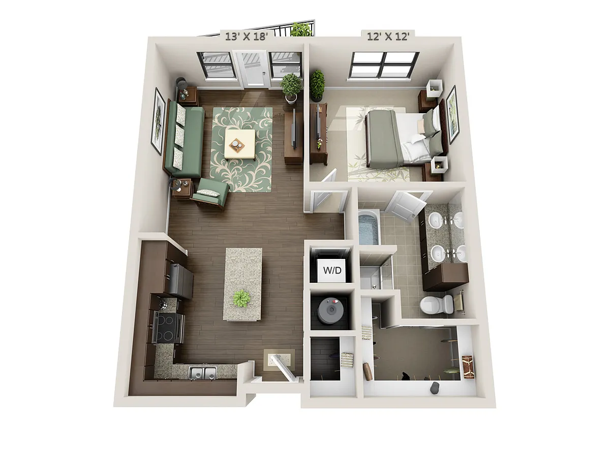 Floor plan Lift (A1F)