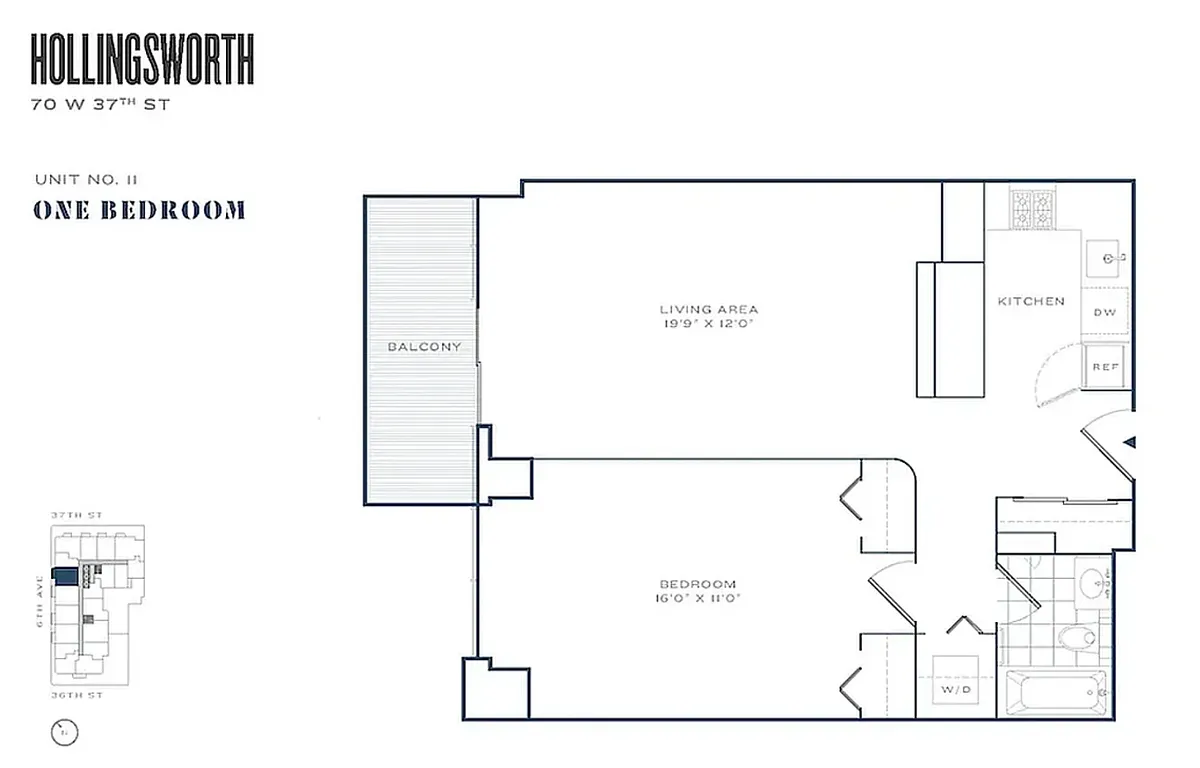 Photo 2 of 27 - 70 W 37th St #2410 - Manhattan, NY Building Photo - 70 W 37th St #2410