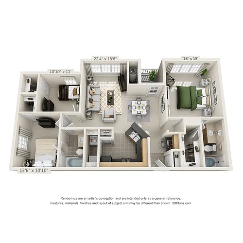 Floor plan The Willow