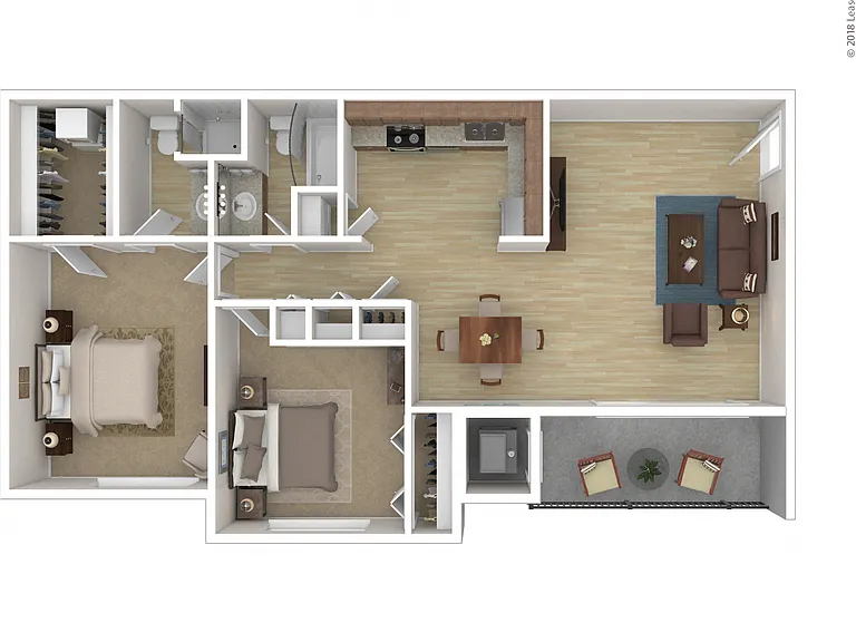 7 Pointe Apartments — Photo 42