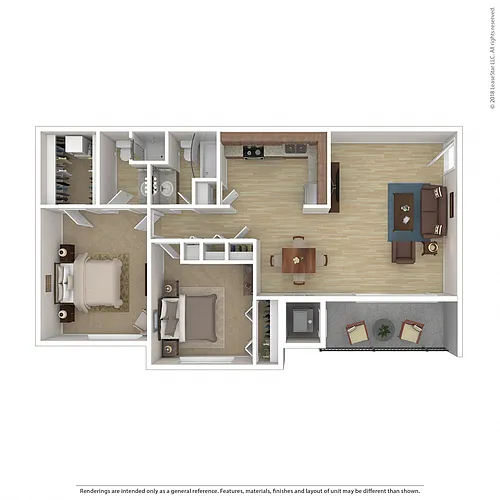 Floor plan Garnet