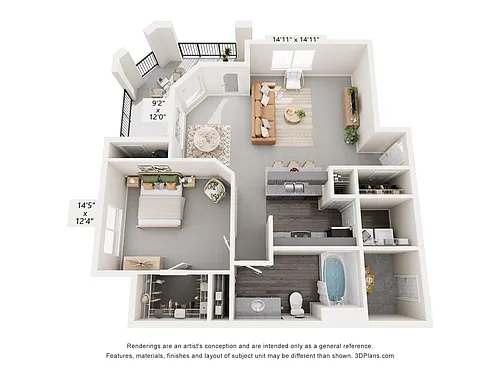 Floor plan A2-T