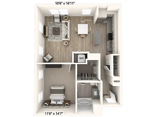 Floor plan A20