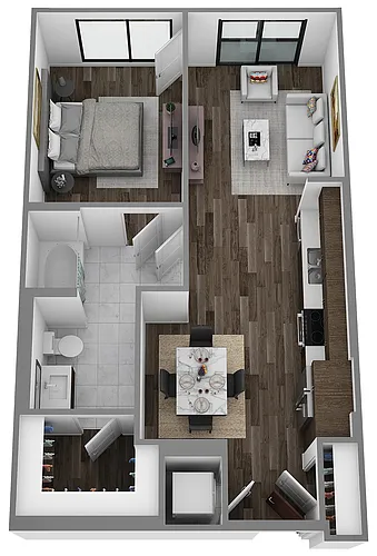 Floor plan A6