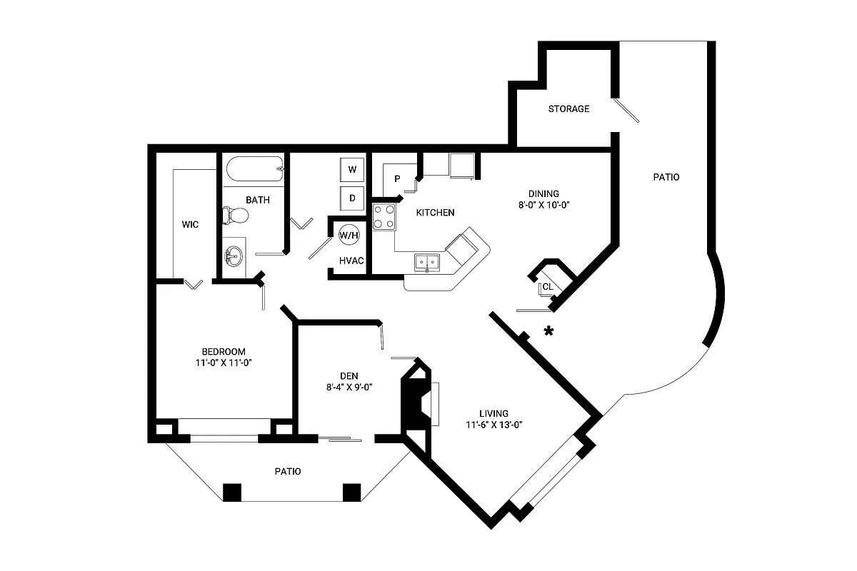 Floor plan Challenger