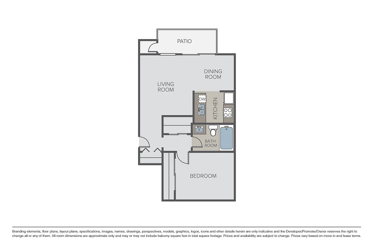 Floor plan Plan 1C